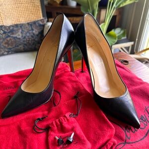 Christian Louboutin Pigalle 100 Nappa Shiny Sz 38